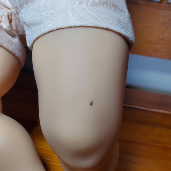 American Girl Bitty Baby Doll Blonde Hair Grey‎ Eyes 16" See Photos - Picture 10 of 11